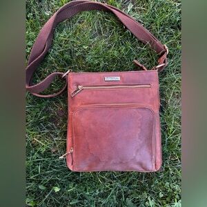 Gorgeous Estalon Leather Purse Crossbody Bag